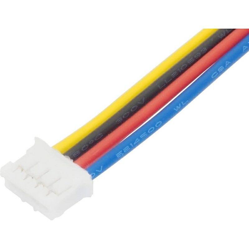 10点セット】JST PHコネクタ 4ピン 2.0ミリ間隔 電線 約10cm
