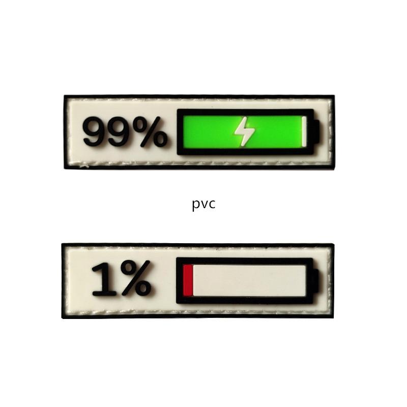 PVCラバー サバイバル パッチ 99パーセント 1パーセント ミリタリー