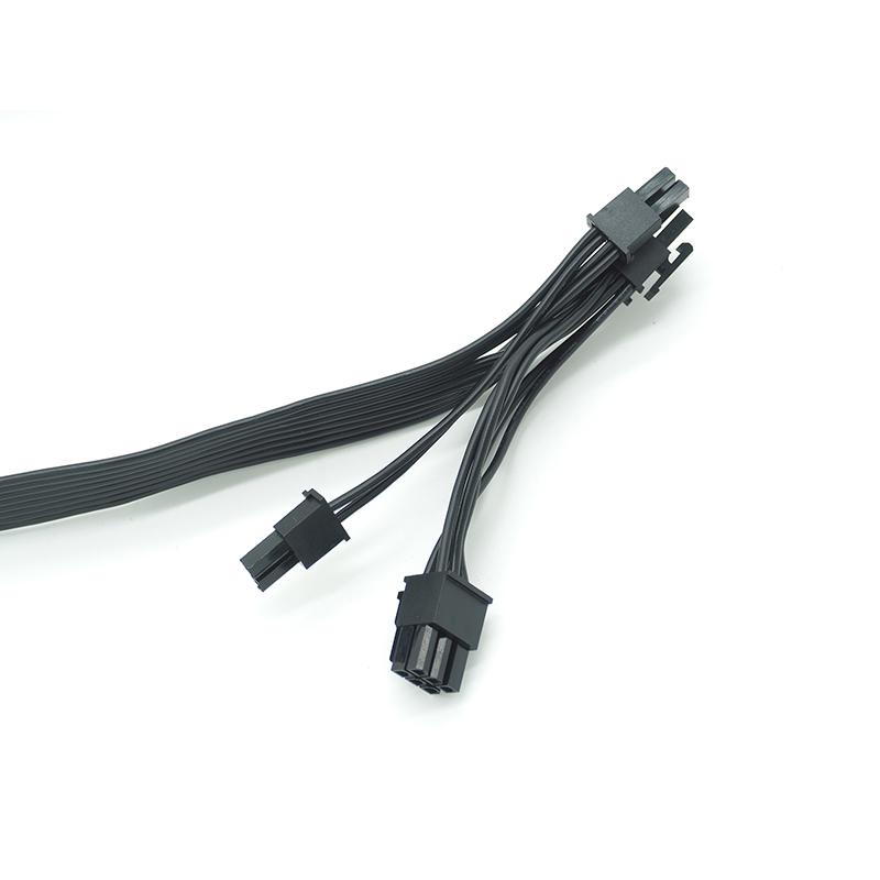 デスクトップPC プラグイン電源用 ケーブル PCI-Express 8ピン 2系統