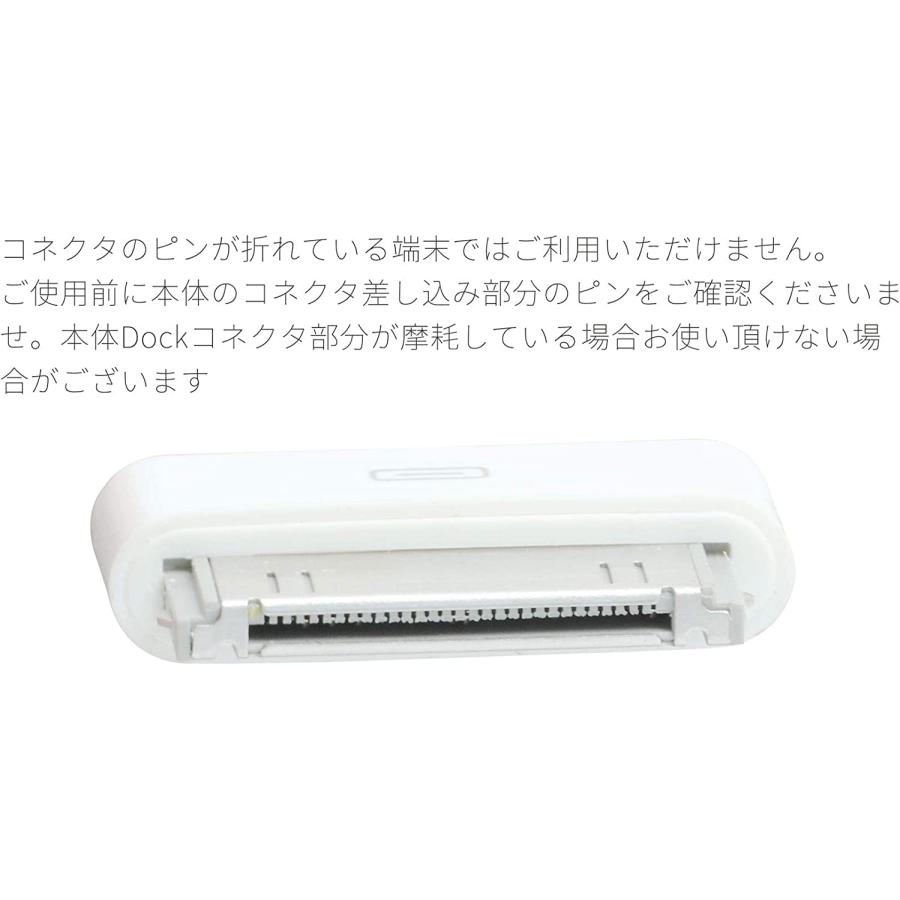 互換品]【2点】約20cm 30ピン Dockケーブル 短い iPhone4 4S iPad iPod