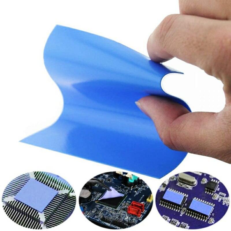 サーマルパッド　放熱　サイズ:100mm x100mm x0.5mm x1枚 並行輸入品】シリコン サーマルパッド 放熱シート 5枚セット 10cmx10cm