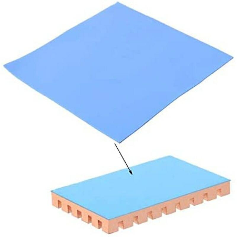 サーマルパッド　放熱　サイズ:100mm x100mm x0.5mm x1枚 Amazon.co.jp: Aarihutサーマルパッド4枚、100 x 100 mm 0.5 mm+1 mm+