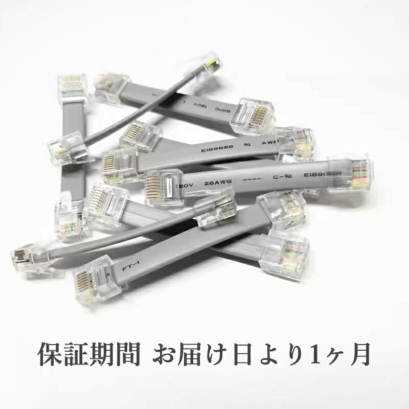 2点セット】 LANケーブル 8極8芯 短い RJ45 伝送速度1000Mbps