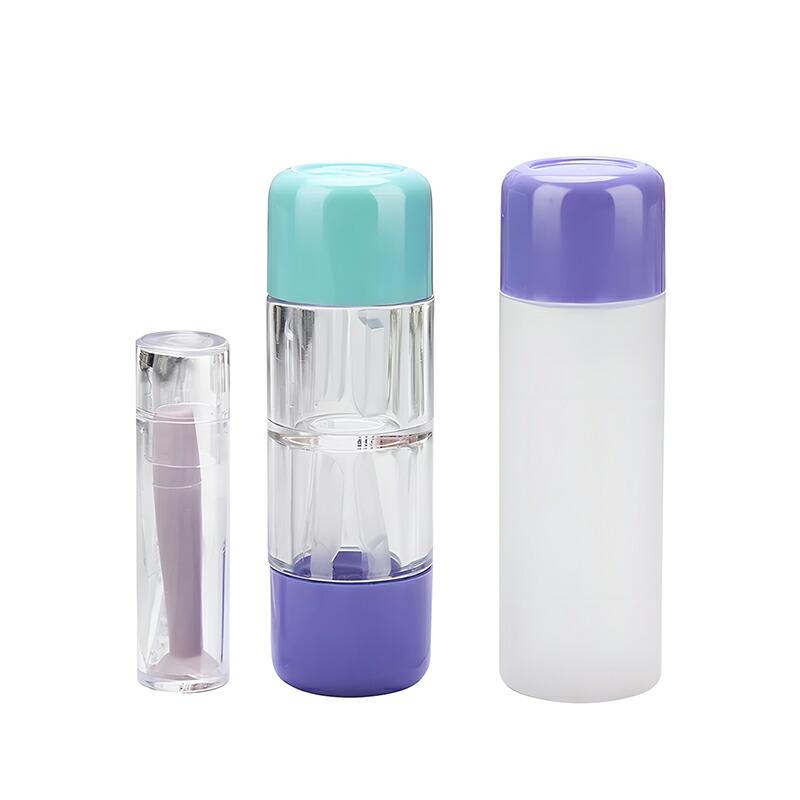 オルソケラトロジー・ハードコンタクトレンズケアセット ハードコンタクトレンズケース 鏡付き スポイト付きコンタクトケース