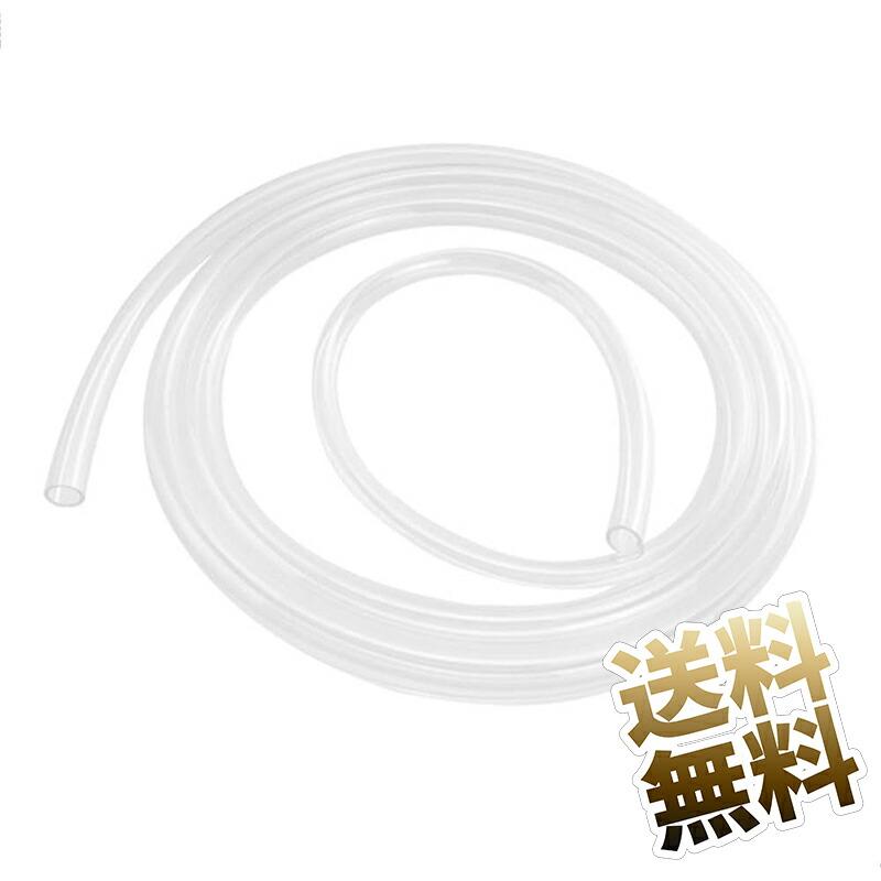 チューブ タンクエアポンプ 水槽用 水族館用 PVCホースパイプ チューブ 内径8mm 長さ2m クリア の商品画像