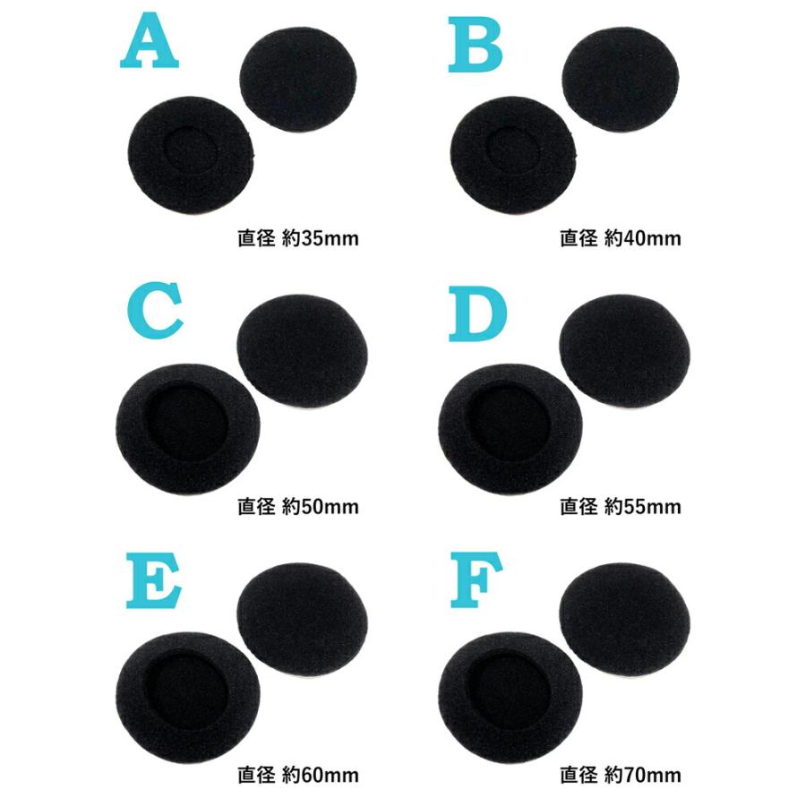 *ヘッドホン 交換用 イヤー パッド 直径40mm 楽天市場】ヘッドホン 交換用 イヤーパッド 2ペア 4枚 直径 40mm 50mm