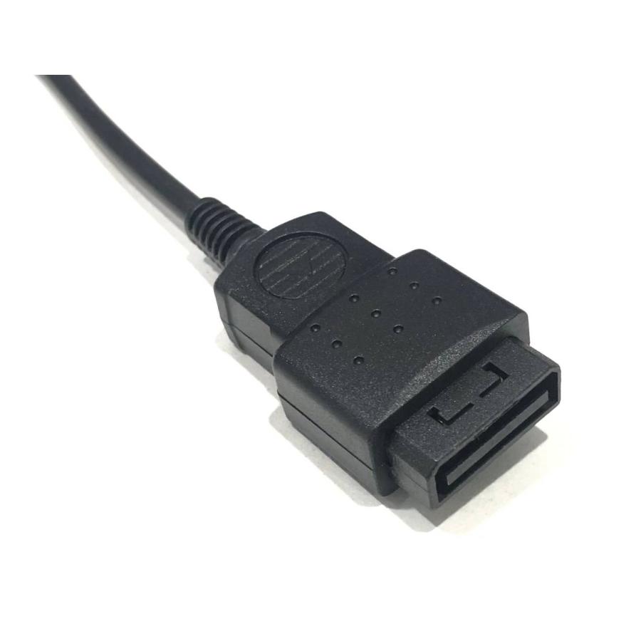 互換品]【2本】 セガサターン用 ゲーム機 パッド用 延長ケーブル 約