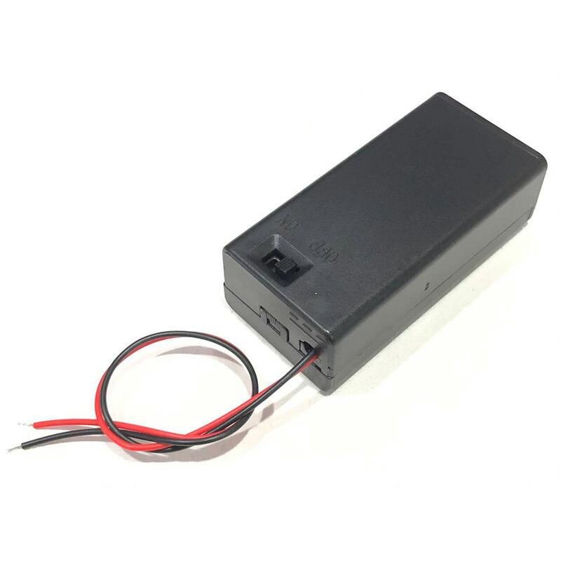 電池ボックス (9V角型電池(006P形)×1個用) 電池ケース ON/OFFスイッチ