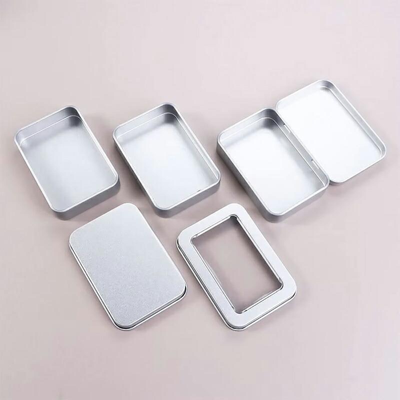 4点セット 】缶ケース スチール缶 小物入れ ミニ缶ケース ミニボックス