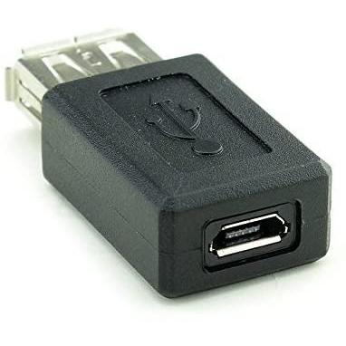 2個セット】マイクロUSB変換アダプタ microUSBタイプBメス-USB-Aタイプ