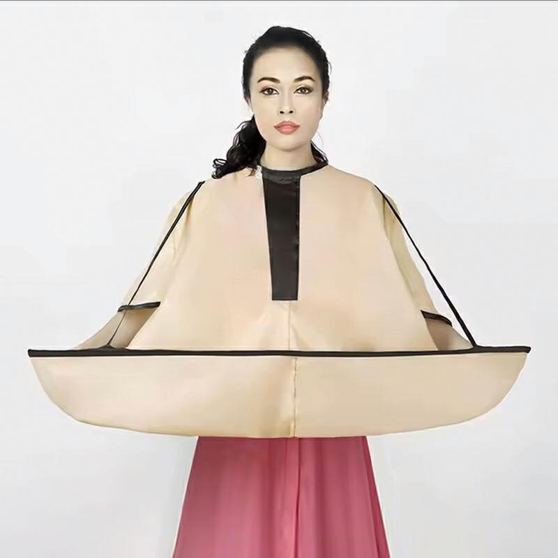 2個】 散髪 ケープ ヘアーエプロン ヘアカット 散髪マント 防水