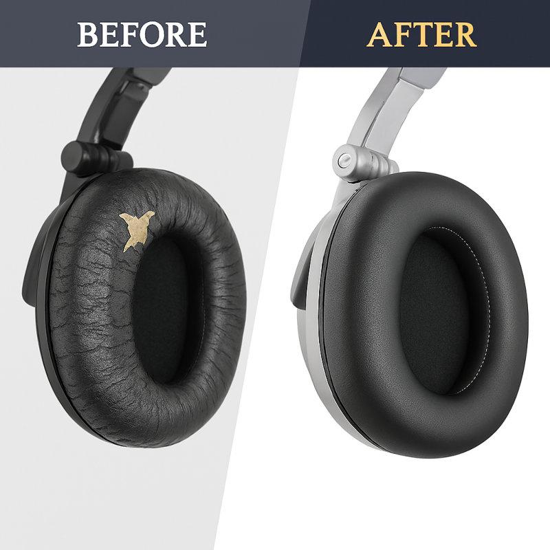 交換用 イヤーパッド オーディオテクニカ用 互換 ATH-M50 M50S M20 M30