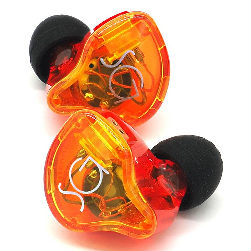 カナル型イヤホン 有線タイプ 1BA+1DDハイブリッドドライバ 20Hz