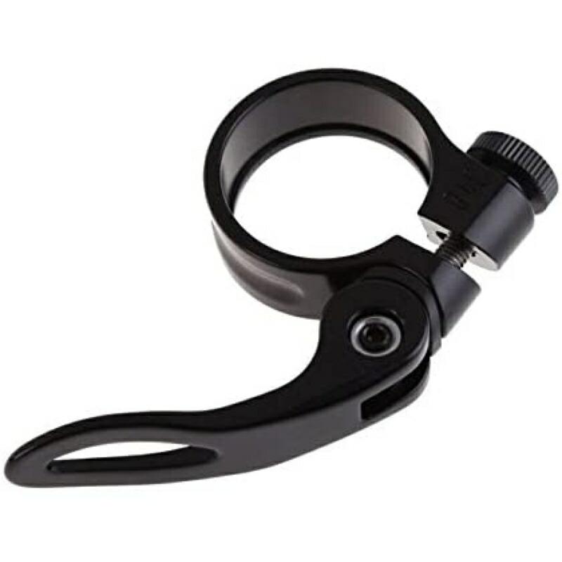 シートポストクランプ 31.8mm 自転車 シートクランプ クイックリリース