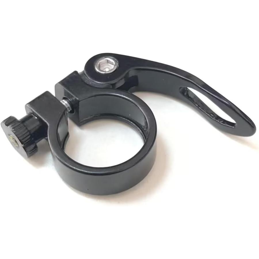 シートポストクランプ 31.8mm 自転車 シートクランプ クイックリリース