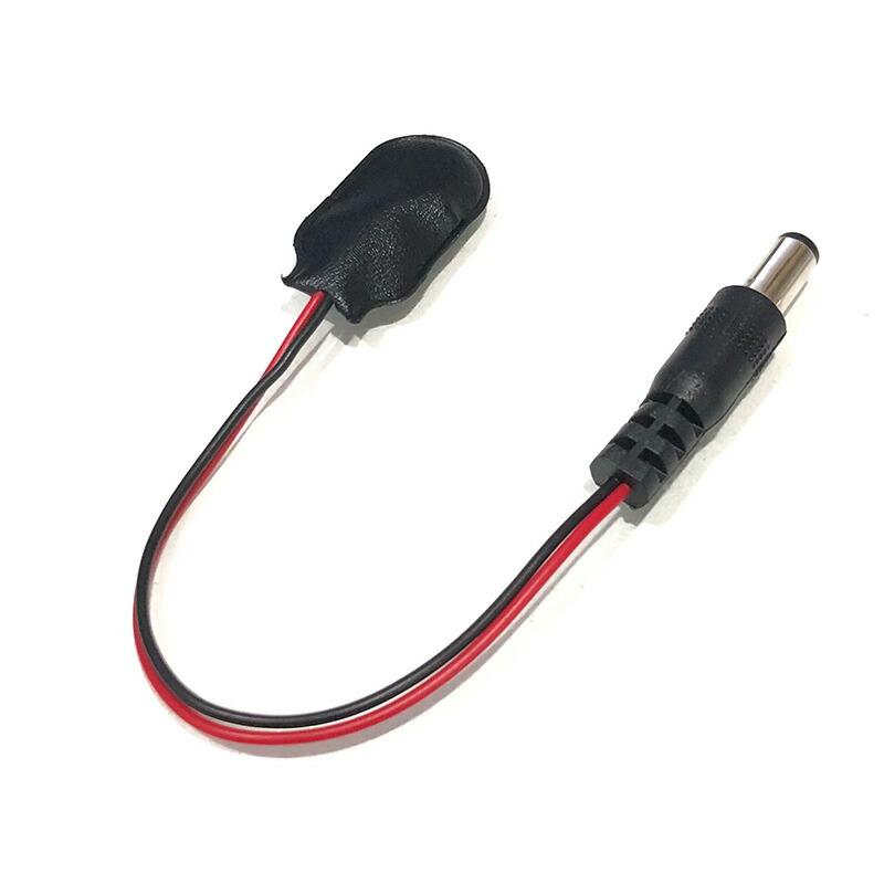5セット】バッテリースナップ 9V電池用 DC9V 006P スナップケーブル DC