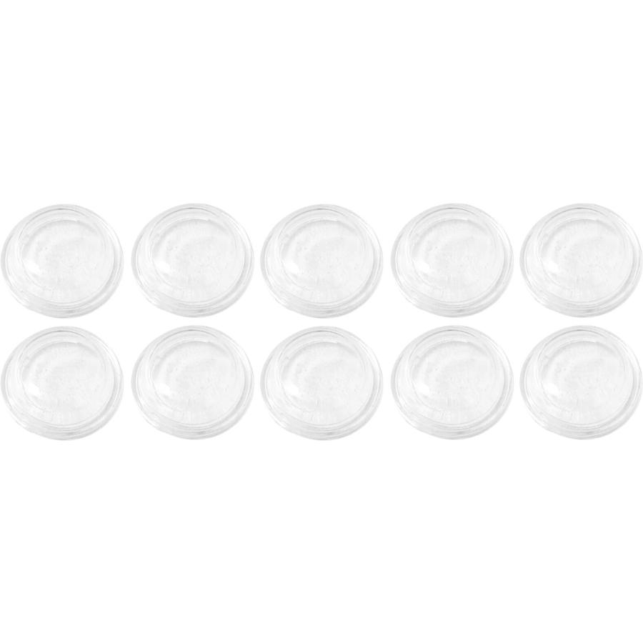 ラウンド ロッカースイッチ カバー 10点セット 15mm用 20mm用 クリア