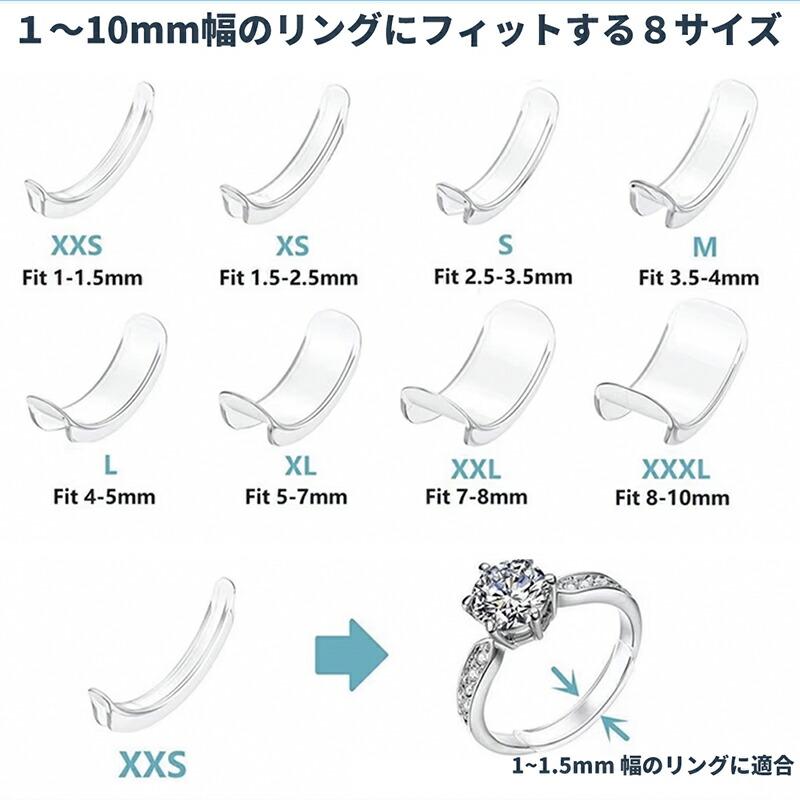 柔らかいPVC素材のリングストラップ｜耐摩耗性と弾力性｜リングサイズ