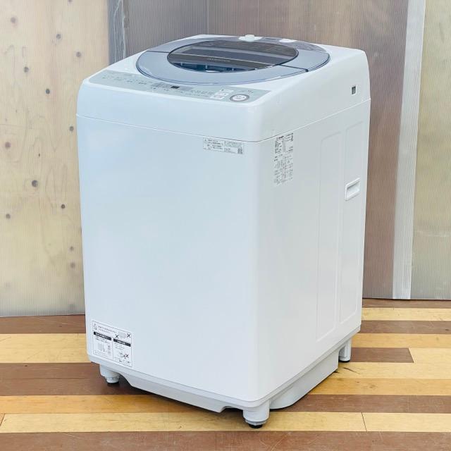 SHARP シャープ 全自動洗濯機 ES-GV8D-S 2020年製【トレファク 川越店】