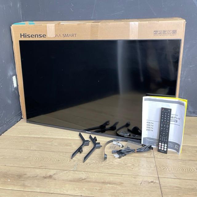 SMART TV 【中古】超美品 Hisense ハイセンス 43E7H 43V型 2024年製 4K  