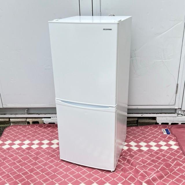 アイリスオーヤマ ノンフロン冷凍冷蔵庫 【中古】動作保証 IRSD-14A-W 