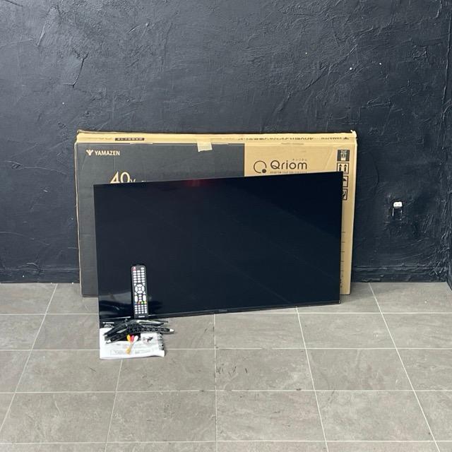 展示品 山善 キュリオム 40V型 液晶テレビ 【中古】 QRTN-40W2K 2024年  
