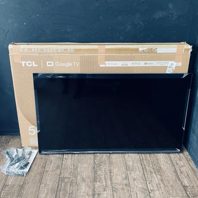 展示品 TCL 50インチ チューナーレステレビ 【中古】動作保証 50P63J 