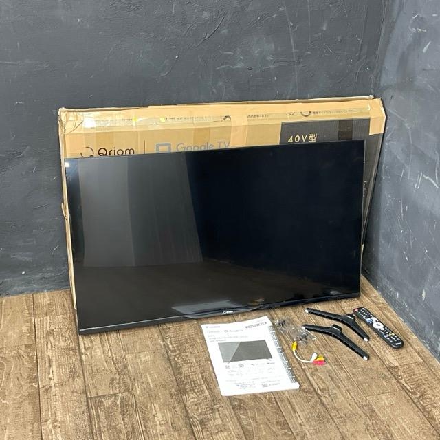 山善 キュリオム 40インチ スマートテレビ 【中古】 QRK-40W2KST 2024