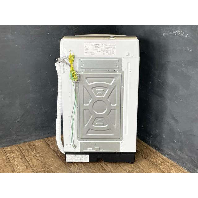 送料無料 全自動電気洗濯機【中古】動作保証 Hisense HW-DG75C 7.5kg