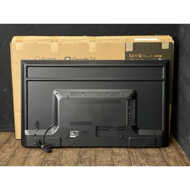 【おっつん様のみ購入可】スマートテレビQuriom(山善)　QRH-50TL4K ジャンク品 山善 キュリオム 50インチ チューナー非搭載 4K スマート