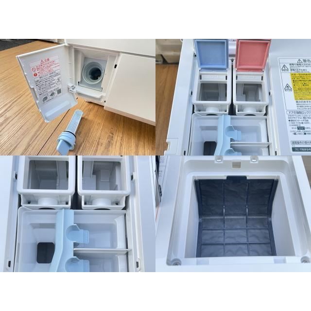 配送設置無料！純正東芝＆シャープ2点セット！完動品美品！良コスパお買い得品！ 送料無料 ドラム式洗濯乾燥機 美品 【中古】動作保証 TOSHIBA ZABOON