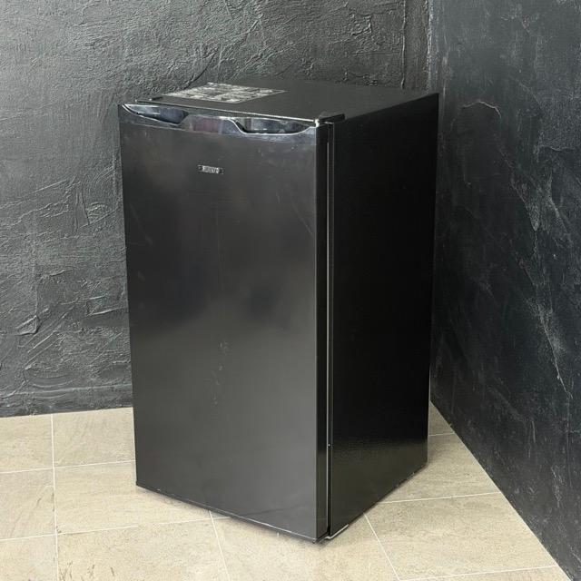 送料無料 冷凍庫 【中古】動作保証 SAMKYO ZU60 65L ブラック 1ドア 前 
