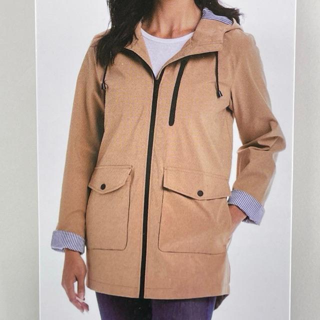 新品タグ付き WEATHERPROOF HAZELNUT Sサイズ レディース ジャケット 