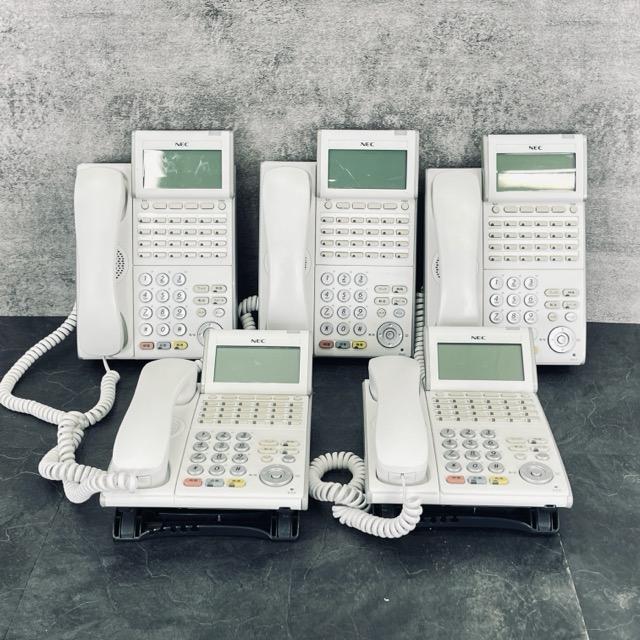 NEC DT300 series DTL-24D-1D DLV(XD)Z-Y 【中古】 ビジネスフォン 5台