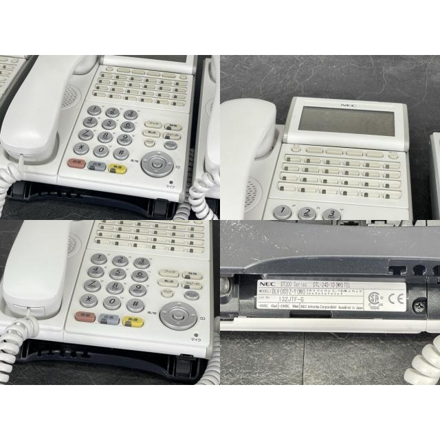 NEC DT300 series DTL-24D-1D DLV(XD)Z-Y 【中古】 ビジネスフォン 5台