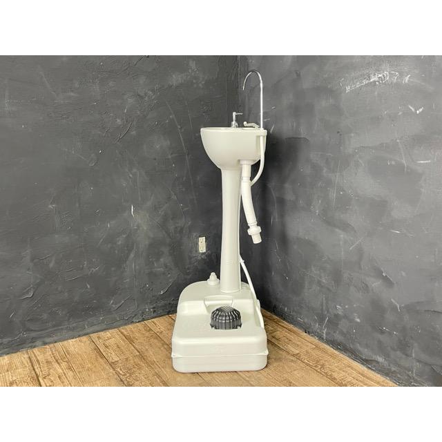 ポータブルシンク 洗面台 移動式 簡易洗面台 【中古】キャンプ 