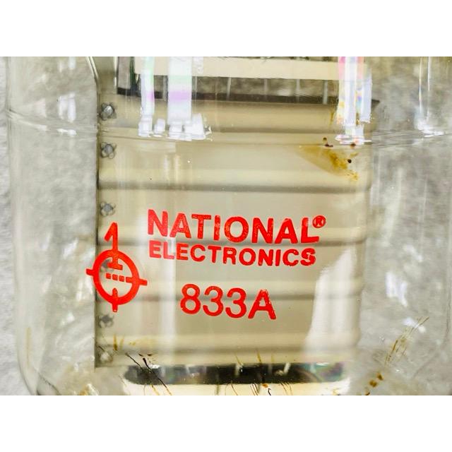 大型 真空管 ナショナル 833A 【中古】 NATIONAL ELECTRONICS 未
