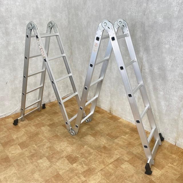 メーカー不明 EN131 アルミ製伸縮はしご【野田愛宕店】【店頭取引限定