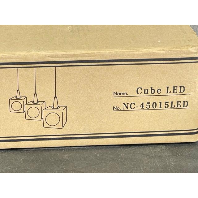 ペンダントライト CUBE 【中古】動作保証 KISHIMA C-45015LED 照明