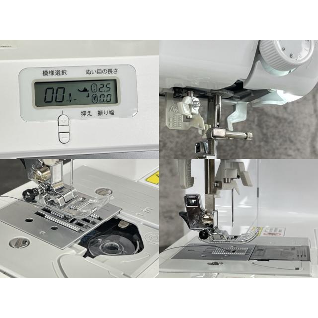 brother ブラザー コンピュータ ミシン 美品 ブラザー コンピューターミシン フットコントローラー付 【中古