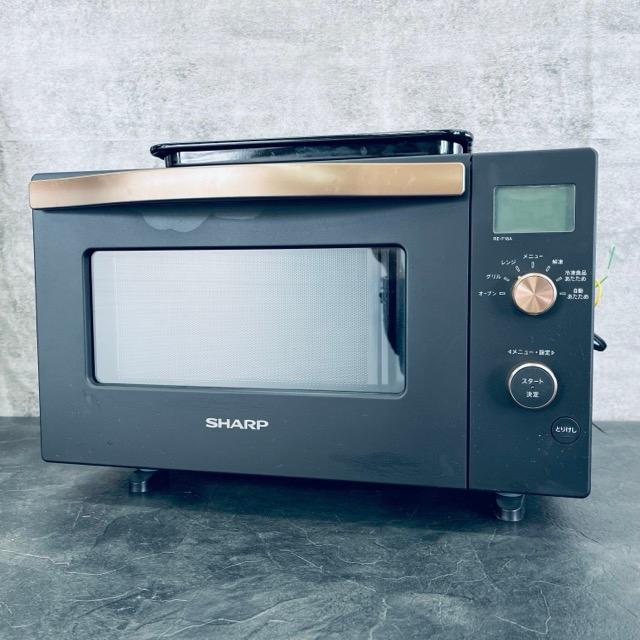 シャープ オーブンレンジ 18L フラットタイプ RE-F18A-B 【公式通販】
