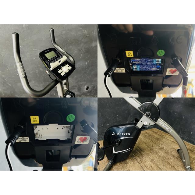 ALINCO ALFITS AFBX4620 フィットネスバイク クロス エアロバイク 