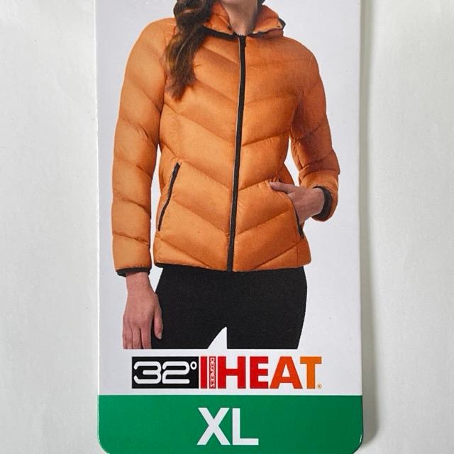 新品タグ付き レディース XLサイズ 32°HEAT ダウンジャケット ダウン90