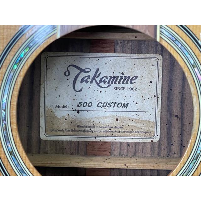 TAKAMINE 500CUSTOM エレアコ 【中古】タカミネ アコースティック