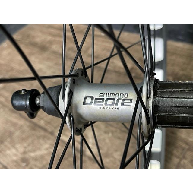 ホイール 前後セット 【中古】SHIMANO Deore FH-M510 ARAYA RM-395