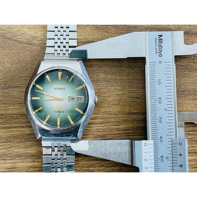 稼働品 SEIKO セイコーTYPE II タイプ2 クォーツ ヴィンテージ SEIKO QUARTZ TYPE2 0903-8140 【中古】セイコー クォーツ タイプ2