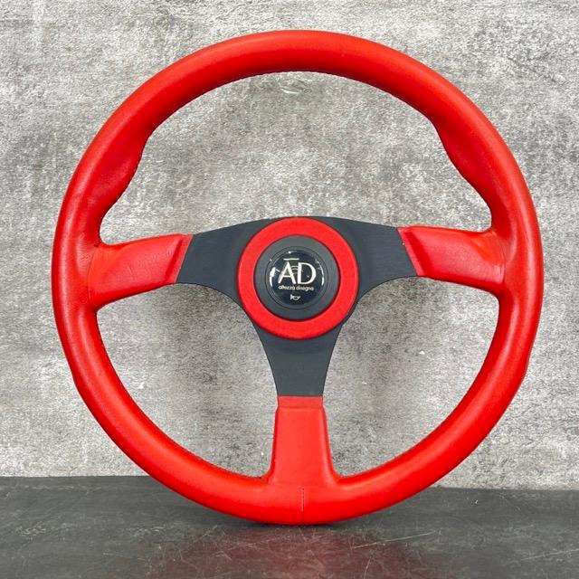 ITALY　ステアリング　旧車 AD altezza disegno ステアリング 【中古】ハンドル イタリア製 ATC