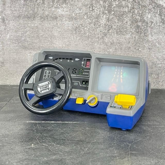 当時物 トミー ドライビングターボ ドライブゲーム レトロゲーム 車の