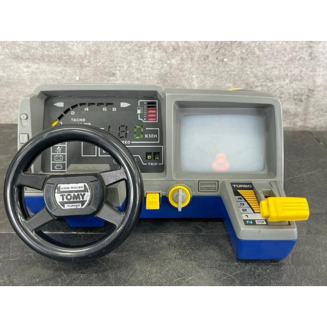 当時物 トミー ドライビングターボ ドライブゲーム レトロゲーム 車の