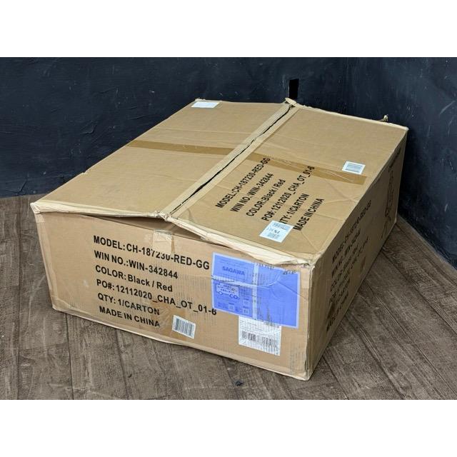 【参考画像】 リクライニング ゲーミングチェア 【未使用】CH-187230-RED-GG レッド